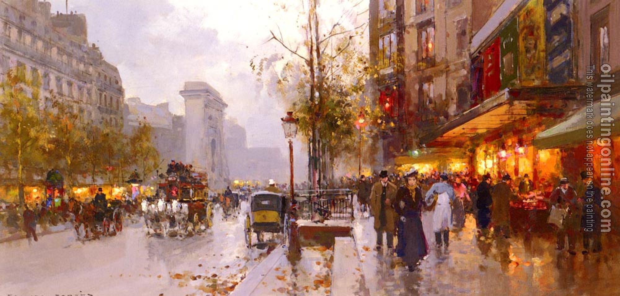 Edouard Cortes - Boulevard Bonne Nouvelle, Paris